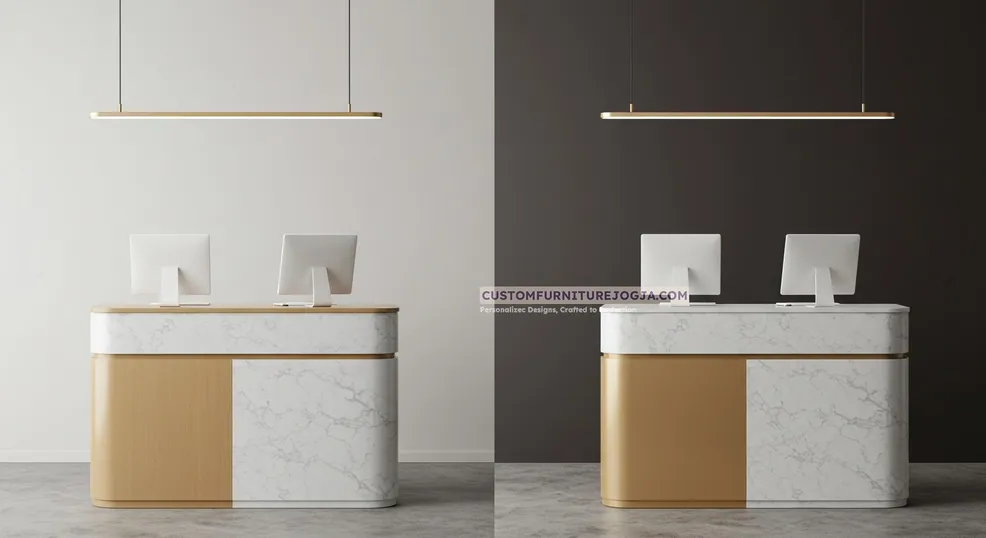 Jasa Pembuatan Meja Kasir Jogja